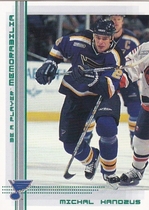 2000 BAP Memorabilia Emerald Prototype #198 Michal Handzus