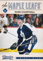 2012 Panini Classics Signatures #13 Russ Courtnall