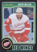 2014 Upper Deck O-Pee-Chee OPC Rainbow Foil Black #383 Drew Miller