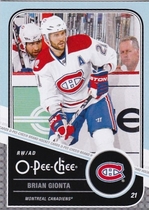2011 Upper Deck O-Pee-Chee OPC Playoff Beard #45 Brian Gionta