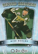 2007 Upper Deck OPC Record Breakers #RB1 Mike Modano