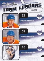 2010 Upper Deck O-Pee-Chee OPC Team Leaders #TL-12 Dustin Penner|Jeff Deslauriers