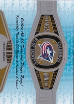 2013 Upper Deck O-Pee-Chee OPC Rings #R8 Columbus Blue Jackets