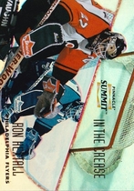 1996 Pinnacle Summit In The Crease Premium Stock #PSITC-16 Ron Hextall