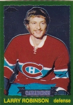 2001 Topps Chrome Reprints #9 Larry Robinson