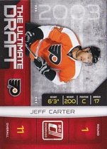 2010 Donruss The Ultimate Draft #10 Jeff Carter