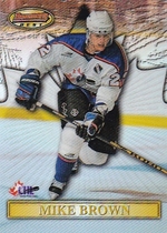 1997 Bowman CHL Bowman's Best Finest Refractor #13 Mike Brown
