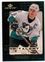 1999 Upper Deck MVP Talent #MVP2 Paul Kariya