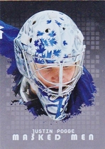 2008 ITG Between The Pipes Masked Men #MM27 Justin Pogge