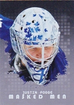 2008 ITG Between The Pipes Masked Men #MM-27 Justin Pogge