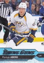 2016 Upper Deck Base Set #211 Pontus Aberg