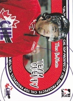 2005 ITG Heroes and Prospects Team Cherry #TC-05 Theo Peckham