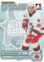 2005 ITG Heroes and Prospects Shooting Stars #AS-02 Lawrence Nycholat