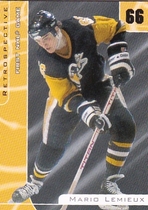 2000 BAP Signature Series Mario Lemieux Retrospective #R-03 Mario Lemieux