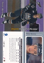 2001 BAP Signature Series Certified 50 #C31 Peter Bondra
