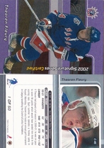 2001 BAP Signature Series Certified 50 #C46 Theo Fleury