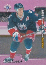 2001 BAP Signature Series Certified 100 #C-5 Brian Leetch