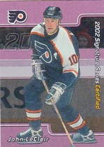 2001 BAP Signature Series Certified 100 #C-17 John LeClair