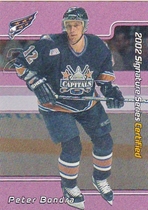 2001 BAP Signature Series Certified 100 #C-31 Peter Bondra
