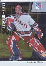 2002 BAP Between the Pipes Prototype Gold #6 Dan Blackburn