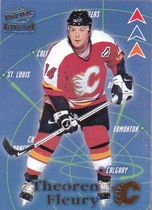1998 Pacific Revolution Three Pronged Attack #2 Theo Fleury