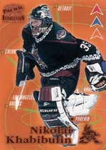 1998 Pacific Revolution Three Pronged Attack #18 Nikolai Khabibulin