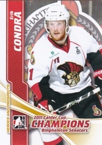 2011 ITG Heroes and Prospects Calder Cup Champions #CC07 Erik Condra