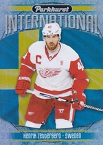 2017 Upper Deck Parkhurst International #PI-11 Henrik Zetterberg