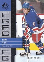 2002 SP Authentic #125 Tom Poti