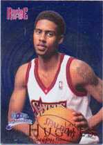 1998 Fleer Brilliants Blue #108B Larry Hughes