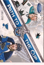2012 Panini Certified Path to the Cup Quarter Finals #PCQF6 Martin Havlat|Patrik Berglund