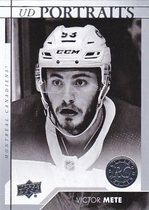 2017 Upper Deck UD Portraits Series 2 #P-82 Victor Mete