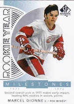 2017 SP Authentic Rookie Year Milestones #RYM-MD Marcel Dionne