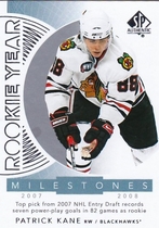 2017 SP Authentic Rookie Year Milestones #RYM-PK Patrick Kane