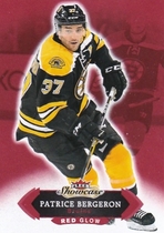 2016 Fleer Showcase Red Glow #17 Patrice Bergeron