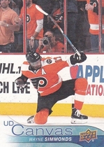 2016 Upper Deck Canvas Series 2 #C182 Wayne Simmonds