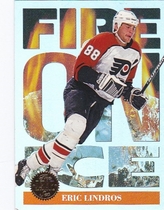 1994 Leaf Fire On Ice #6 Eric Lindros