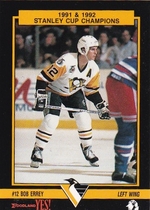 1992 Team Issue Penguins Foodland #2 Bob Errey