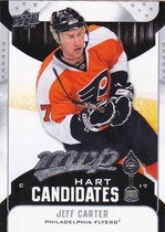 2009 Upper Deck MVP Hart Candidates #HC5 Jeff Carter