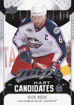2009 Upper Deck MVP Hart Candidates #HC22 Rick Nash