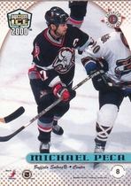 1999 Pacific Dynagon Ice Checkmates Canadian #8 Michael Peca