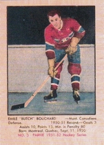 2001 Parkhurst Reprints #PR63 Butch Bouchard