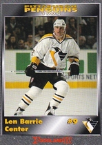 1994 Team Issue Pittsburgh Penguins Foodland #4 Len Barrie