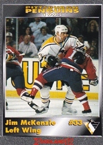 1994 Team Issue Pittsburgh Penguins Foodland #20 Jim McKenzie
