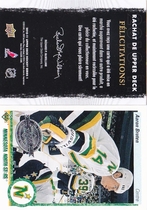 2010 Upper Deck French 90-91 Buybacks #210 Aaron Broten