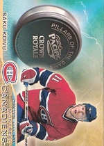 1998 Pacific Crown Royale Pillars of the Game #15 Saku Koivu