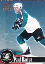 1998 Pacific Crown Royale Pivotal Players #1 Paul Kariya