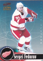 1998 Pacific Crown Royale Pivotal Players #8 Sergei Fedorov