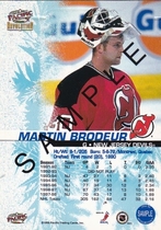 1998 Pacific Revolution #S83 Martin Brodeur