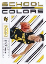 2018 Panini Contenders Draft Picks School Colors #27 Landry Shamet